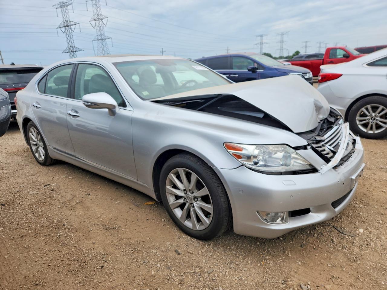 2011 Lexus Ls 460 Серебряный vin: JTHCL5EF5B5012213