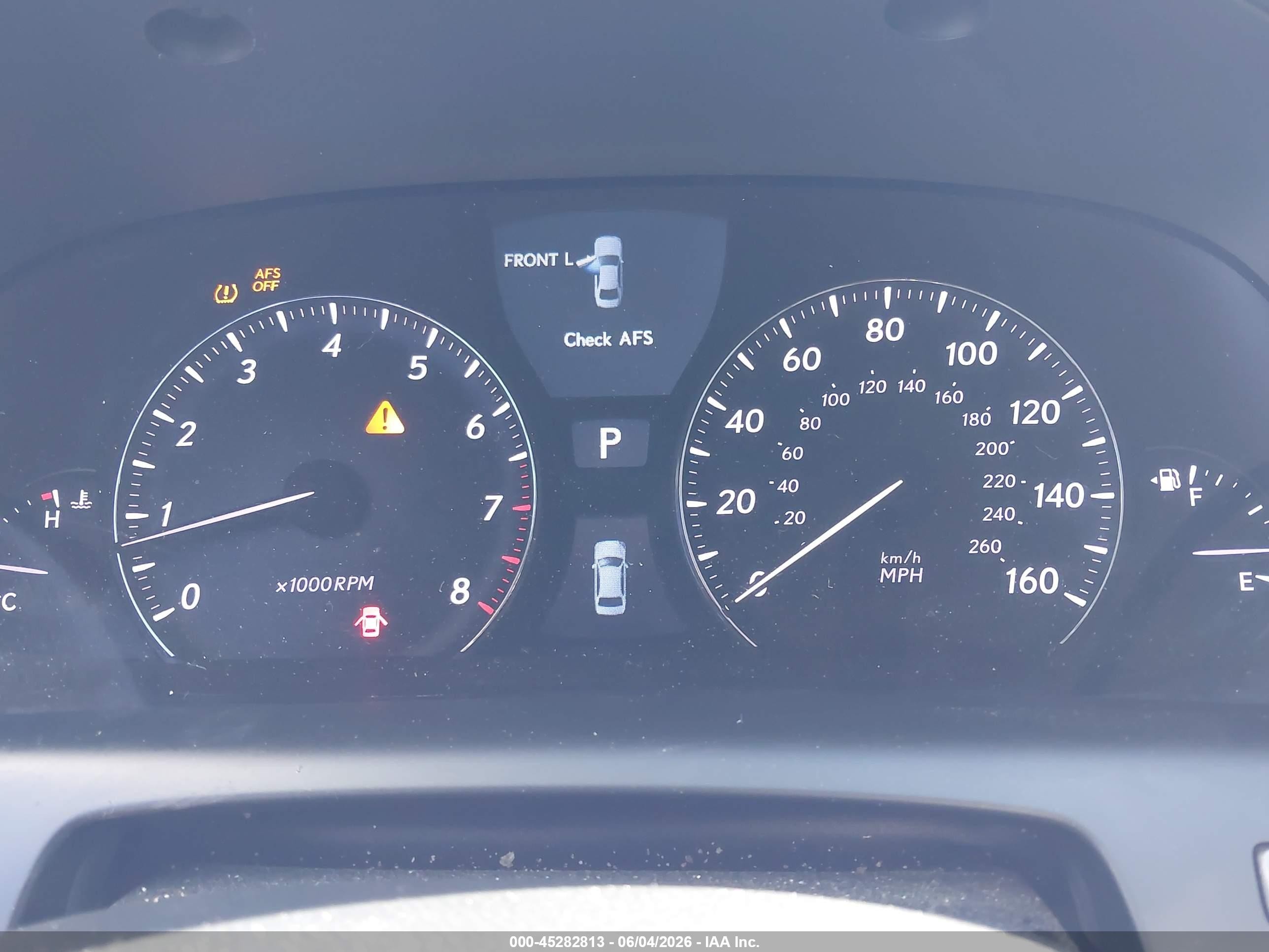 2012 Lexus Ls 460   Black vin: JTHCL5EF5C5014920