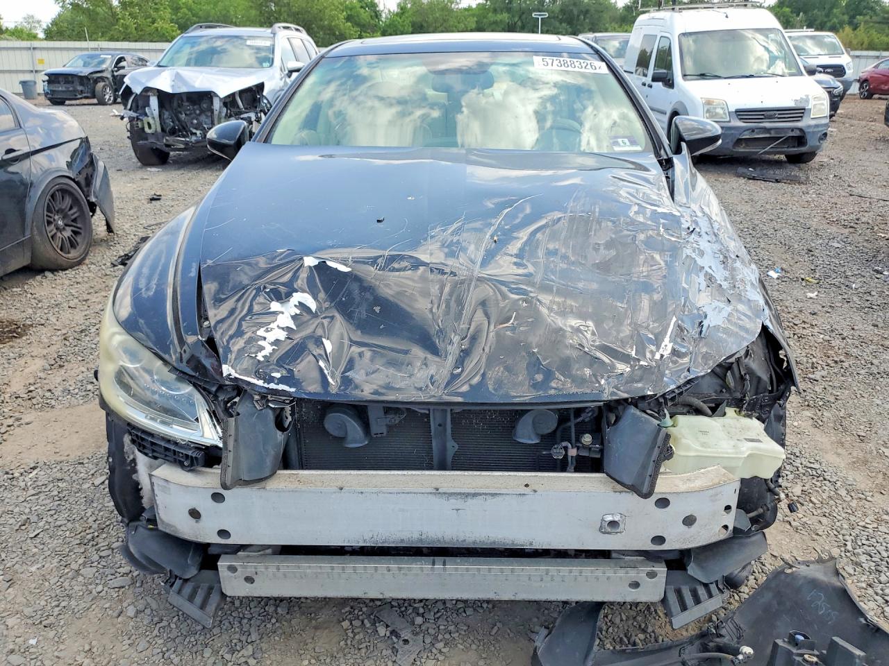 2014 Lexus Ls 460 Black vin: JTHCL5EF5E5021854
