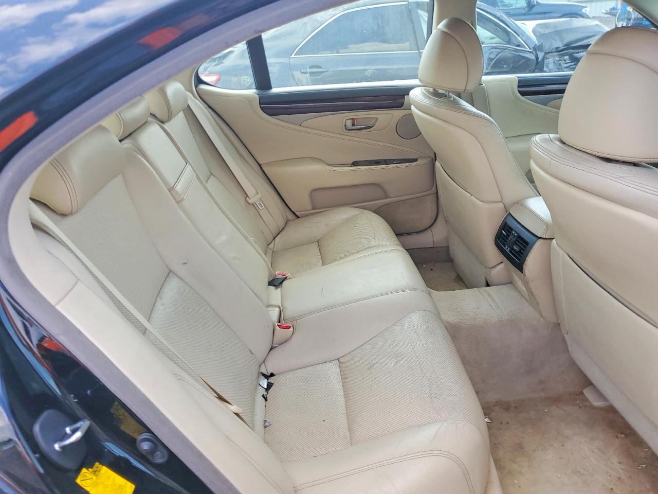 2014 Lexus Ls 460 Black vin: JTHCL5EF5E5021854