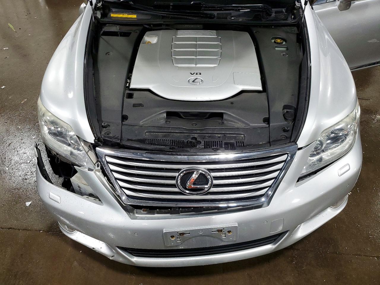 2010 Lexus Ls 460 Серебряный vin: JTHCL5EF6A5005527