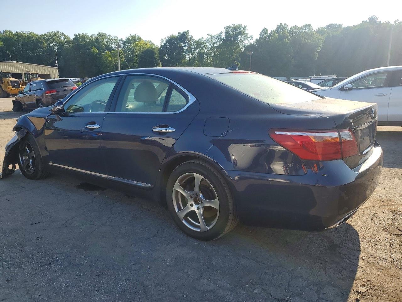 2011 Lexus Ls 460 Blue vin: JTHCL5EF6B5011930