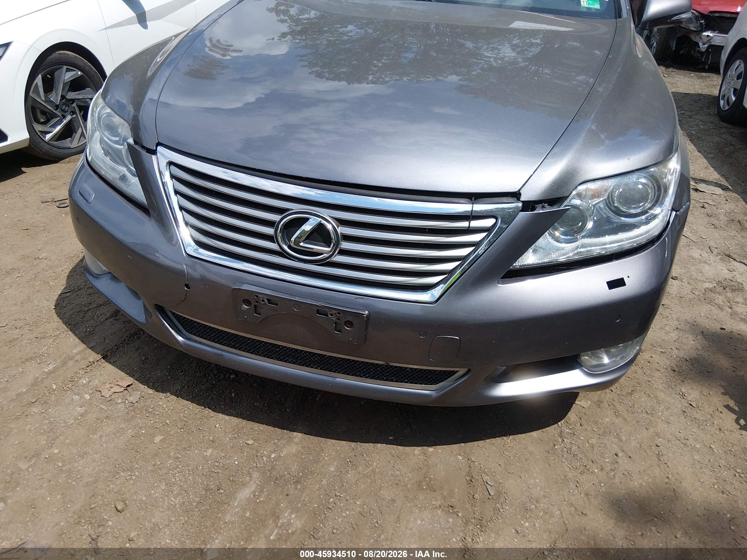 2012 Lexus Ls 460 Серый vin: JTHCL5EF6C5014554