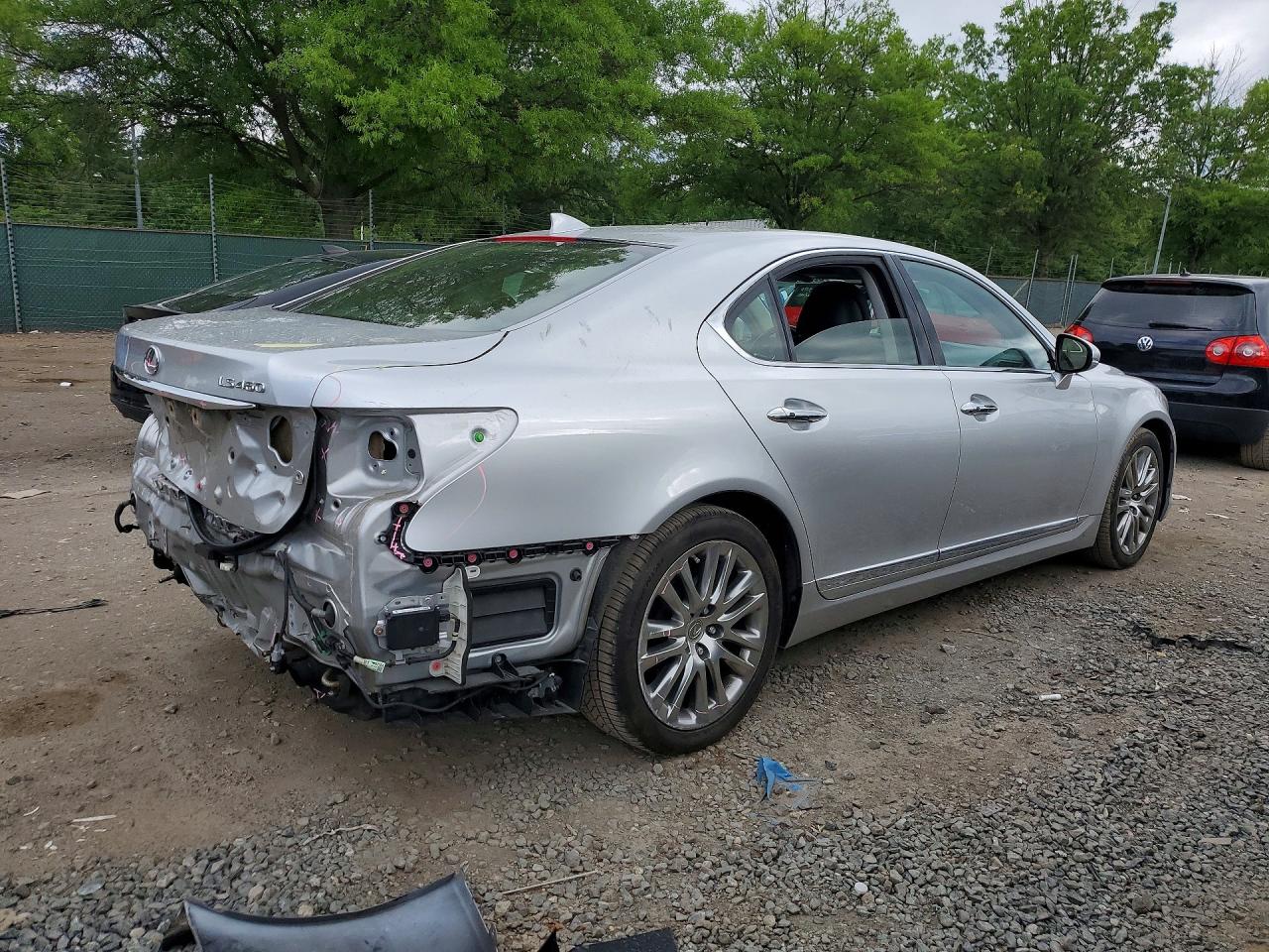 2014 Lexus Ls 460 Серебряный vin: JTHCL5EF6E5020583