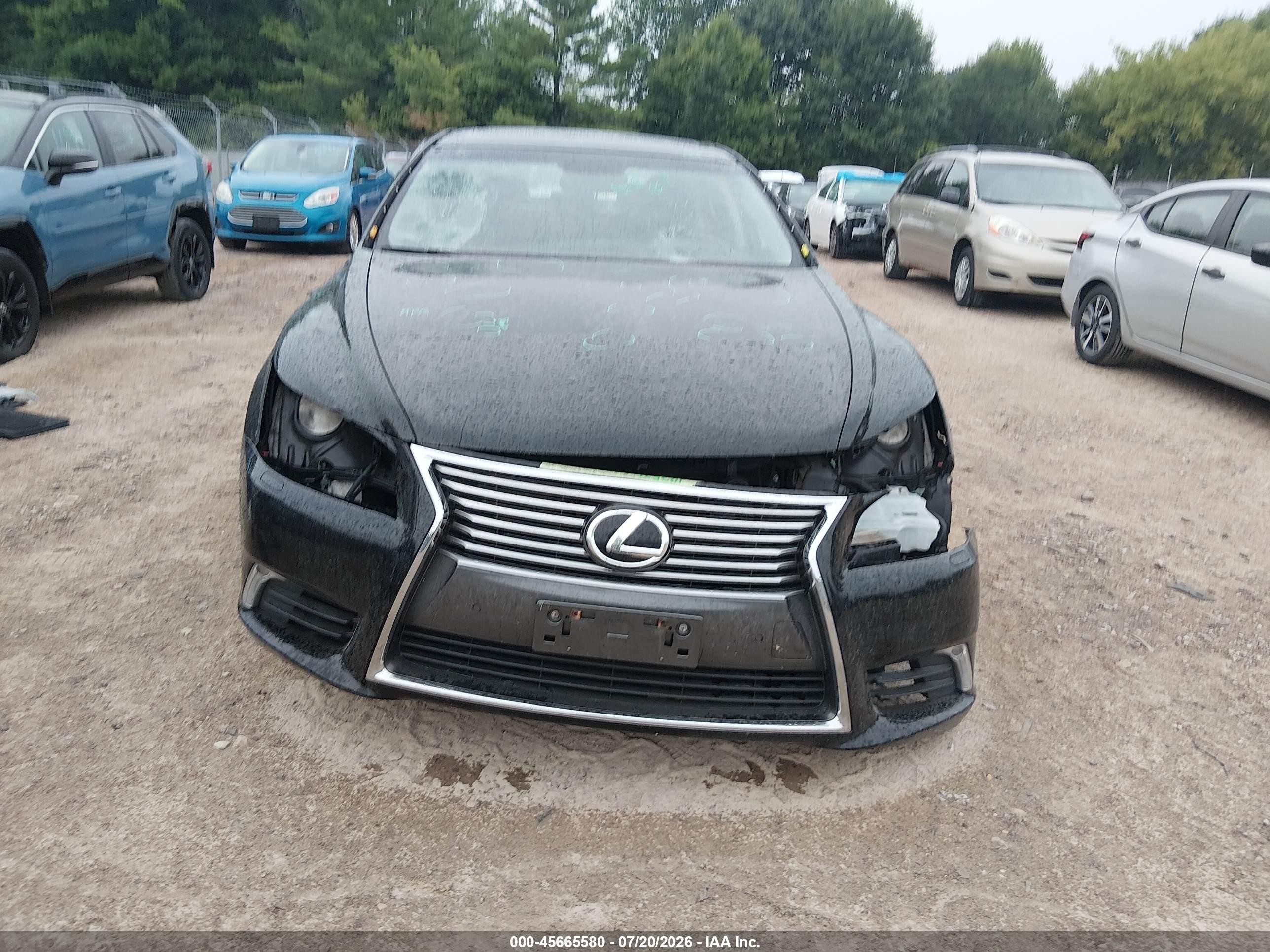2015 Lexus Ls 460   Black vin: JTHCL5EF6F5024098