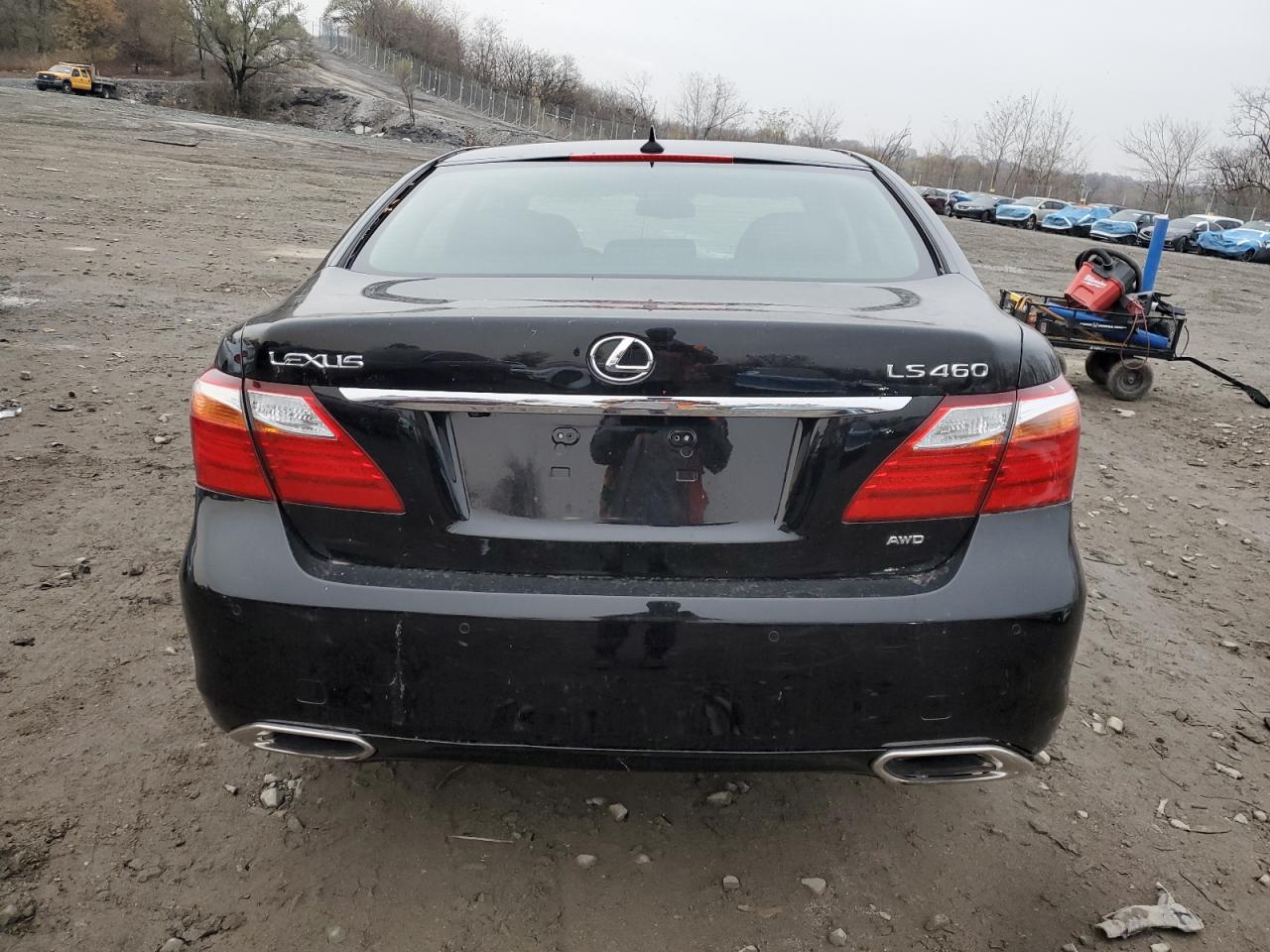 2010 Lexus Ls 460 Black vin: JTHCL5EF7A5006802