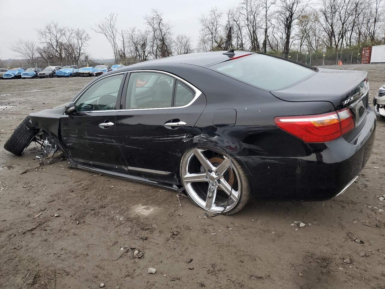 2010 Lexus Ls 460 Black vin: JTHCL5EF7A5006802