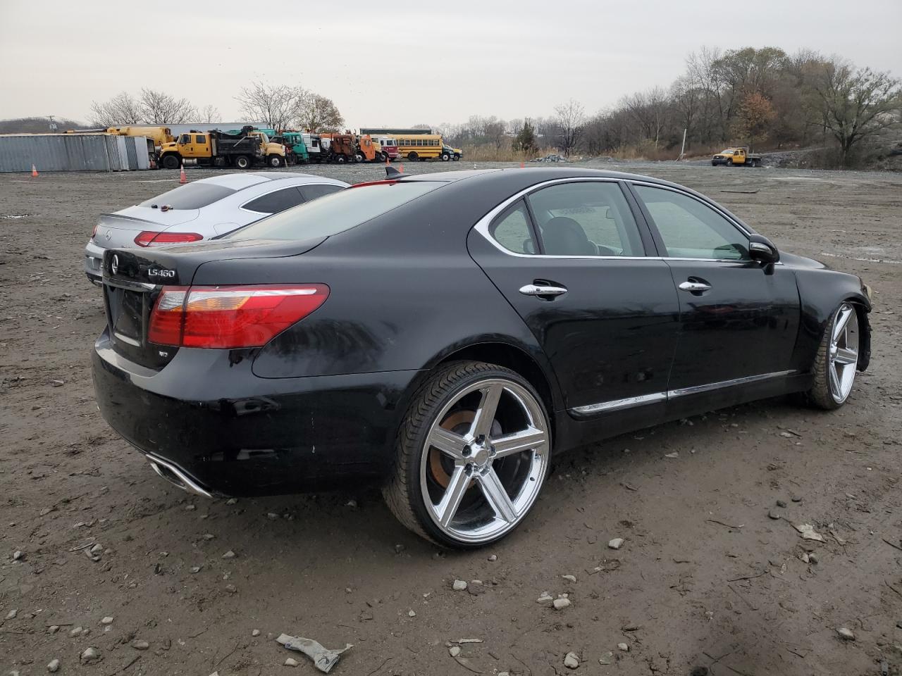2010 Lexus Ls 460 Black vin: JTHCL5EF7A5006802