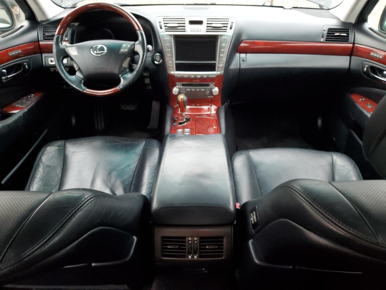 2010 Lexus Ls 460 Black vin: JTHCL5EF7A5006802