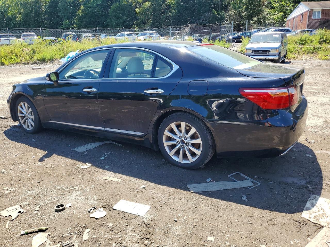 2011 Lexus Ls 460 Black vin: JTHCL5EF7B5010950