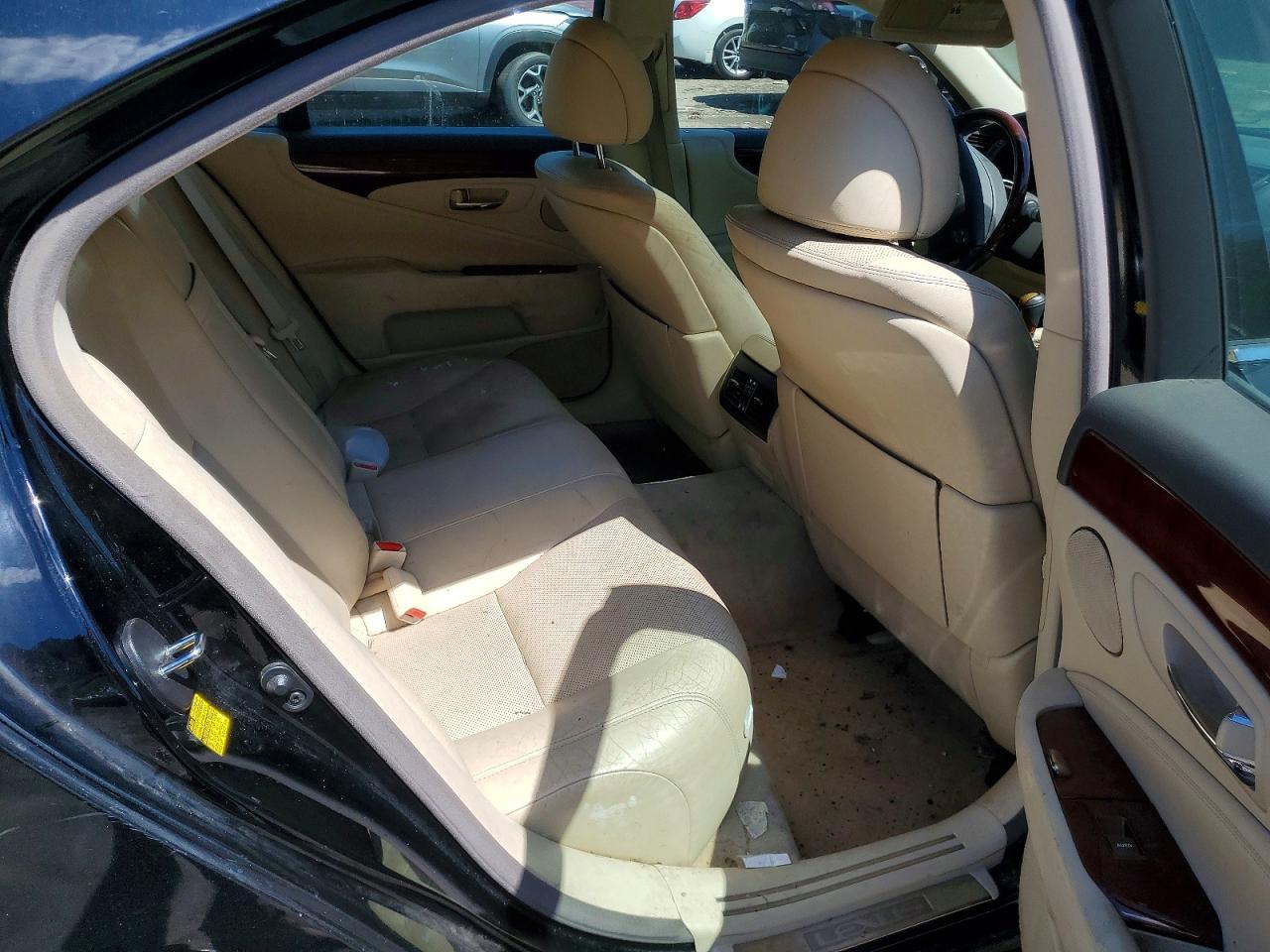 2011 Lexus Ls 460 Black vin: JTHCL5EF7B5010950