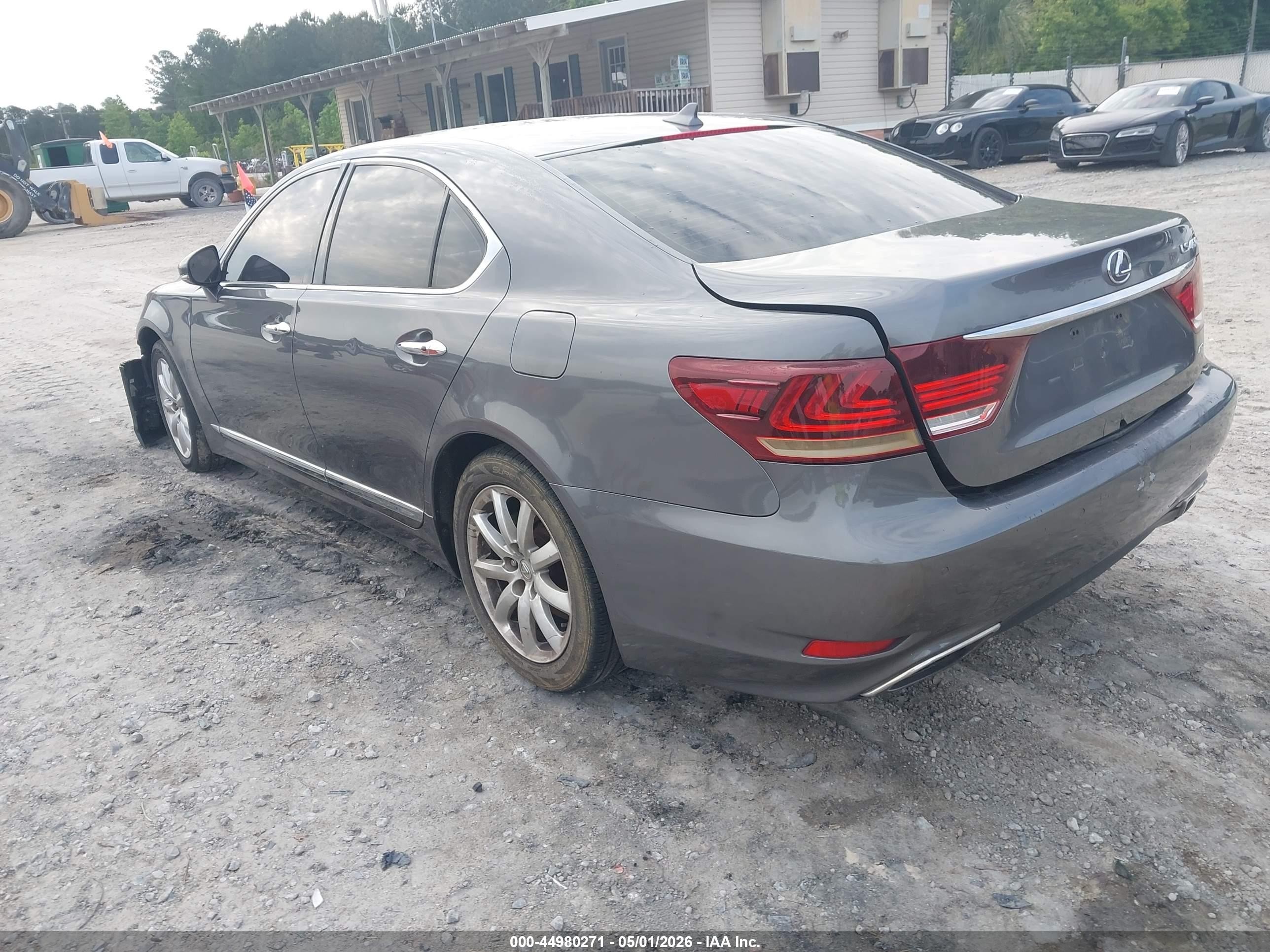 2013 Lexus Ls 460   Gray vin: JTHCL5EF7D5016170