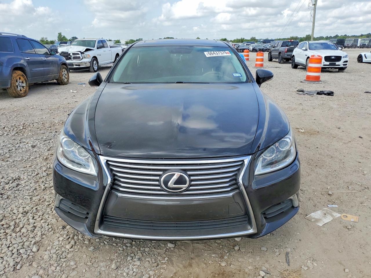 2013 Lexus Ls 460 Black vin: JTHCL5EF7D5016461
