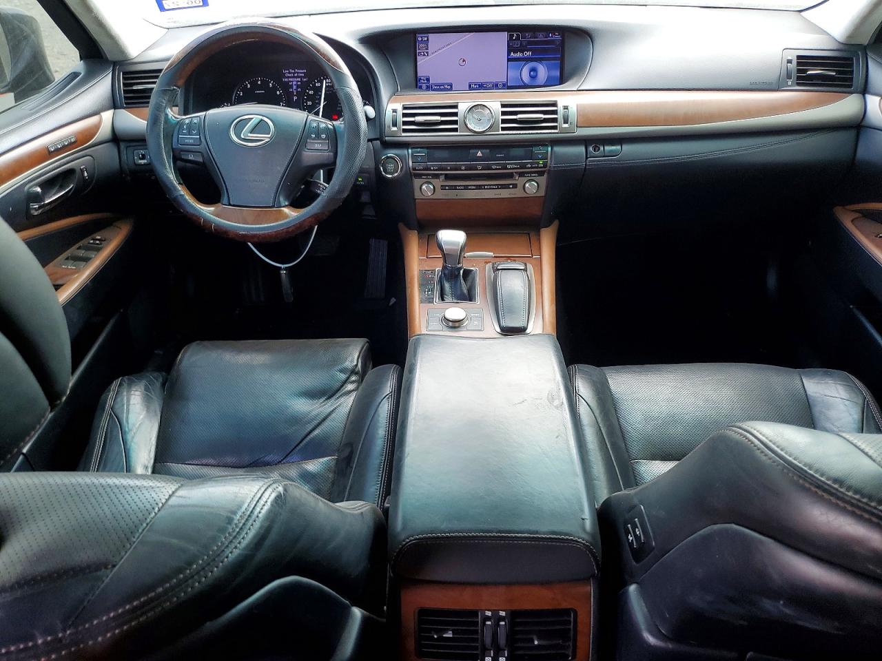 2013 Lexus Ls 460 Black vin: JTHCL5EF7D5016461