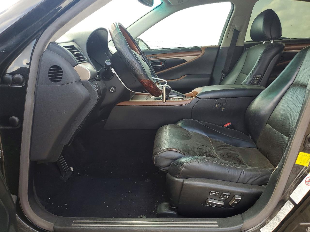 2013 Lexus Ls 460 Black vin: JTHCL5EF7D5016461