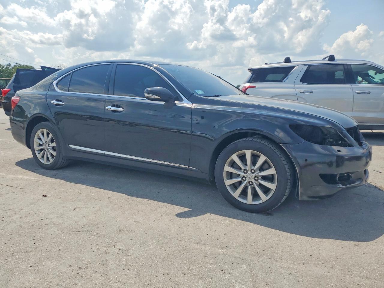 2011 Lexus Ls 460 Base Black vin: JTHCL5EF8B5010410
