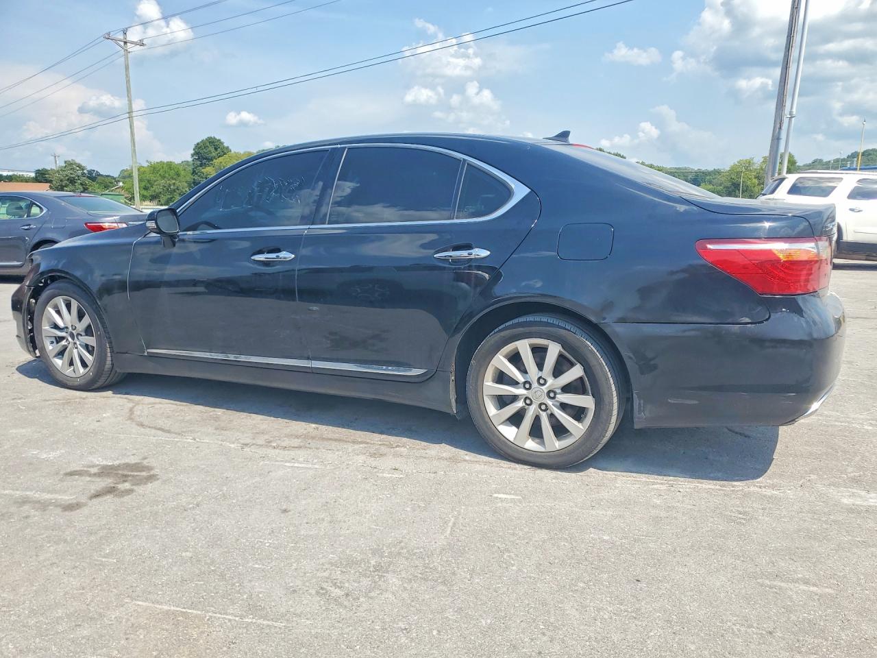 2011 Lexus Ls 460 Base Black vin: JTHCL5EF8B5010410