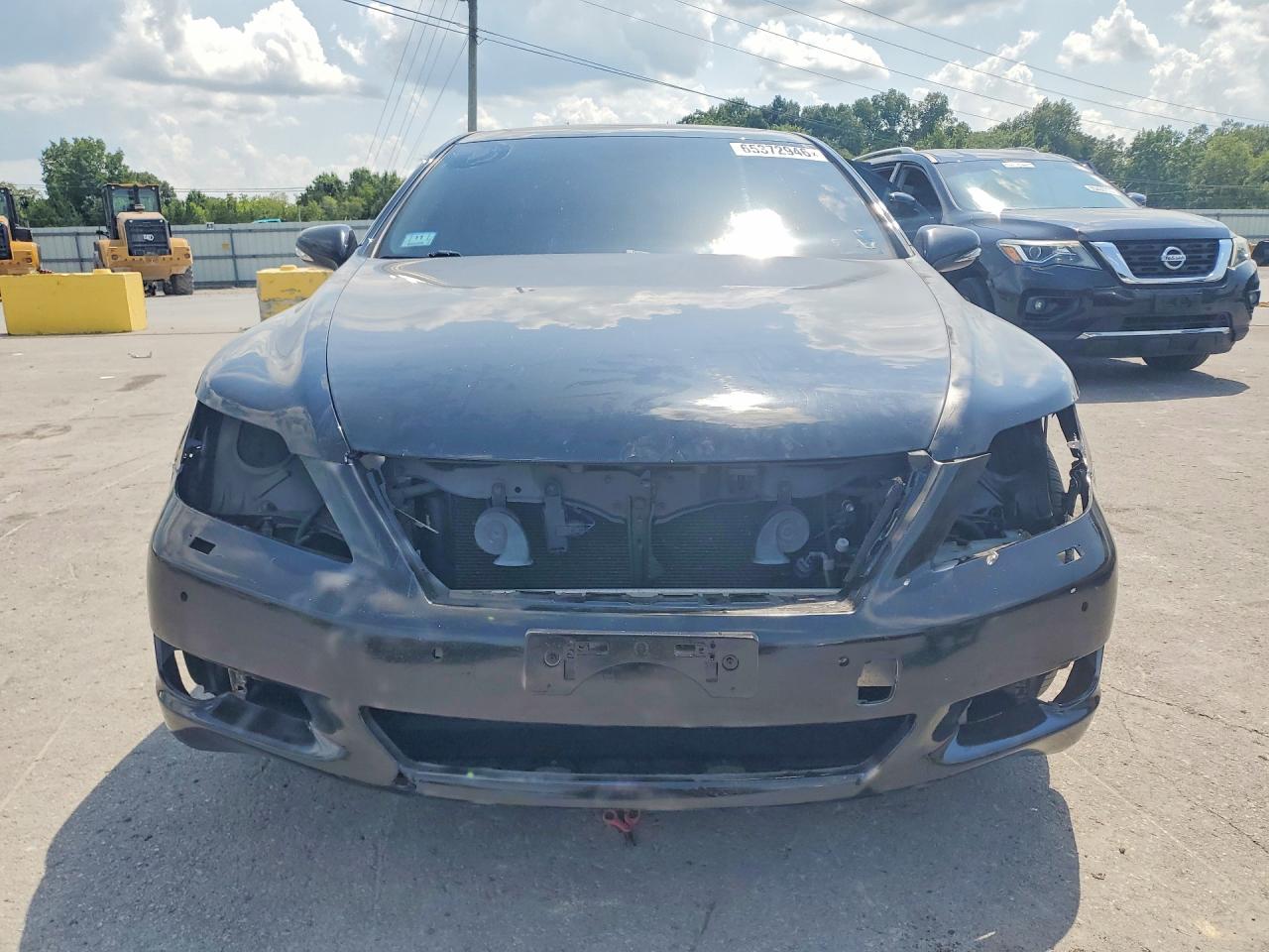 2011 Lexus Ls 460 Base Black vin: JTHCL5EF8B5010410