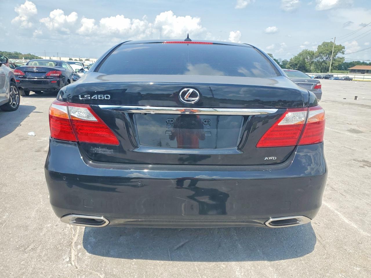 2011 Lexus Ls 460 Base Black vin: JTHCL5EF8B5010410