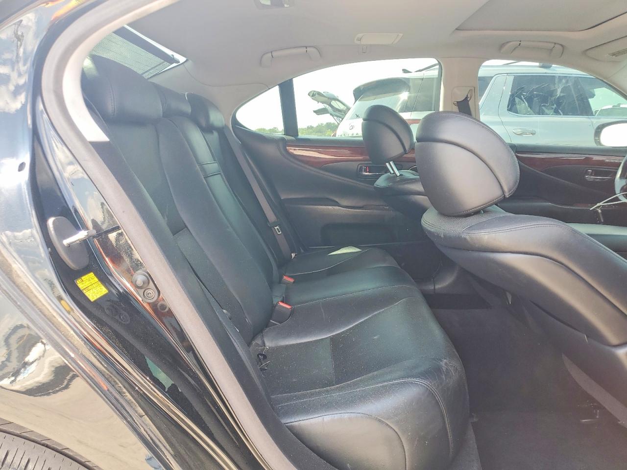 2011 Lexus Ls 460 Base Black vin: JTHCL5EF8B5010410