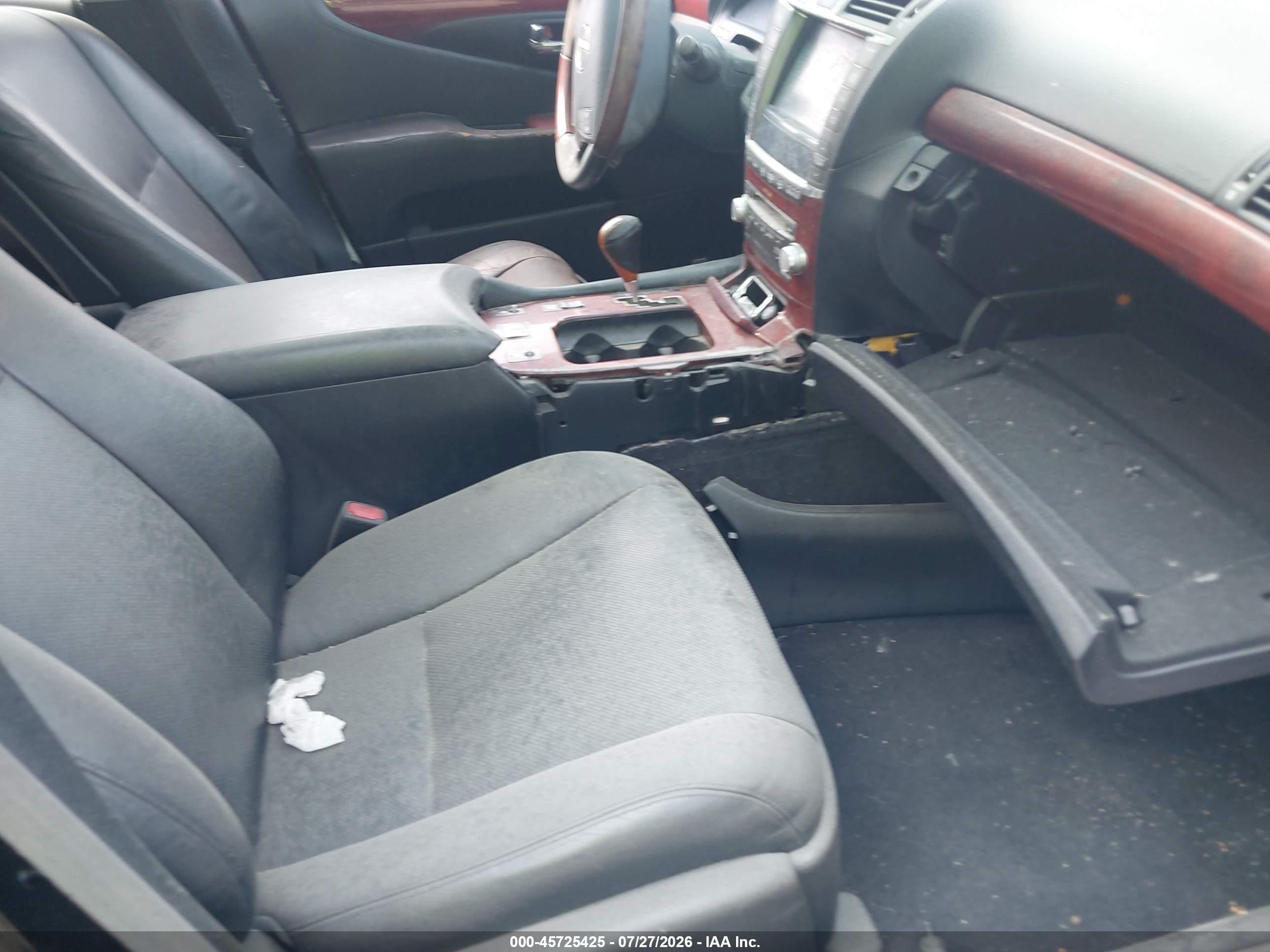 2012 Lexus Ls 460   Черный vin: JTHCL5EF8C5013566