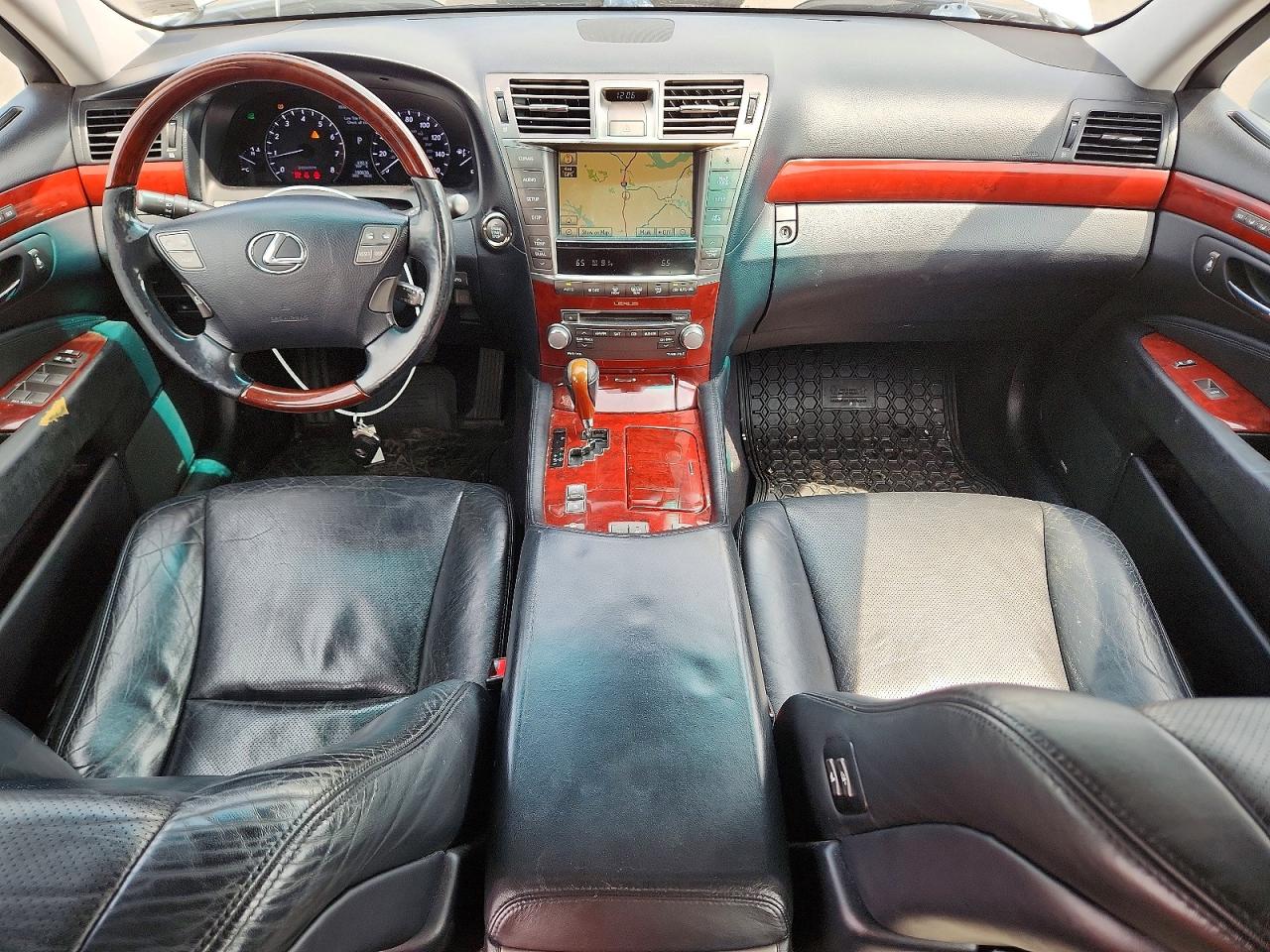 2012 Lexus Ls 460 Silver vin: JTHCL5EF8C5015205