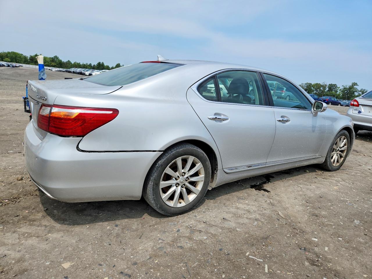 2012 Lexus Ls 460 Silver vin: JTHCL5EF8C5015205
