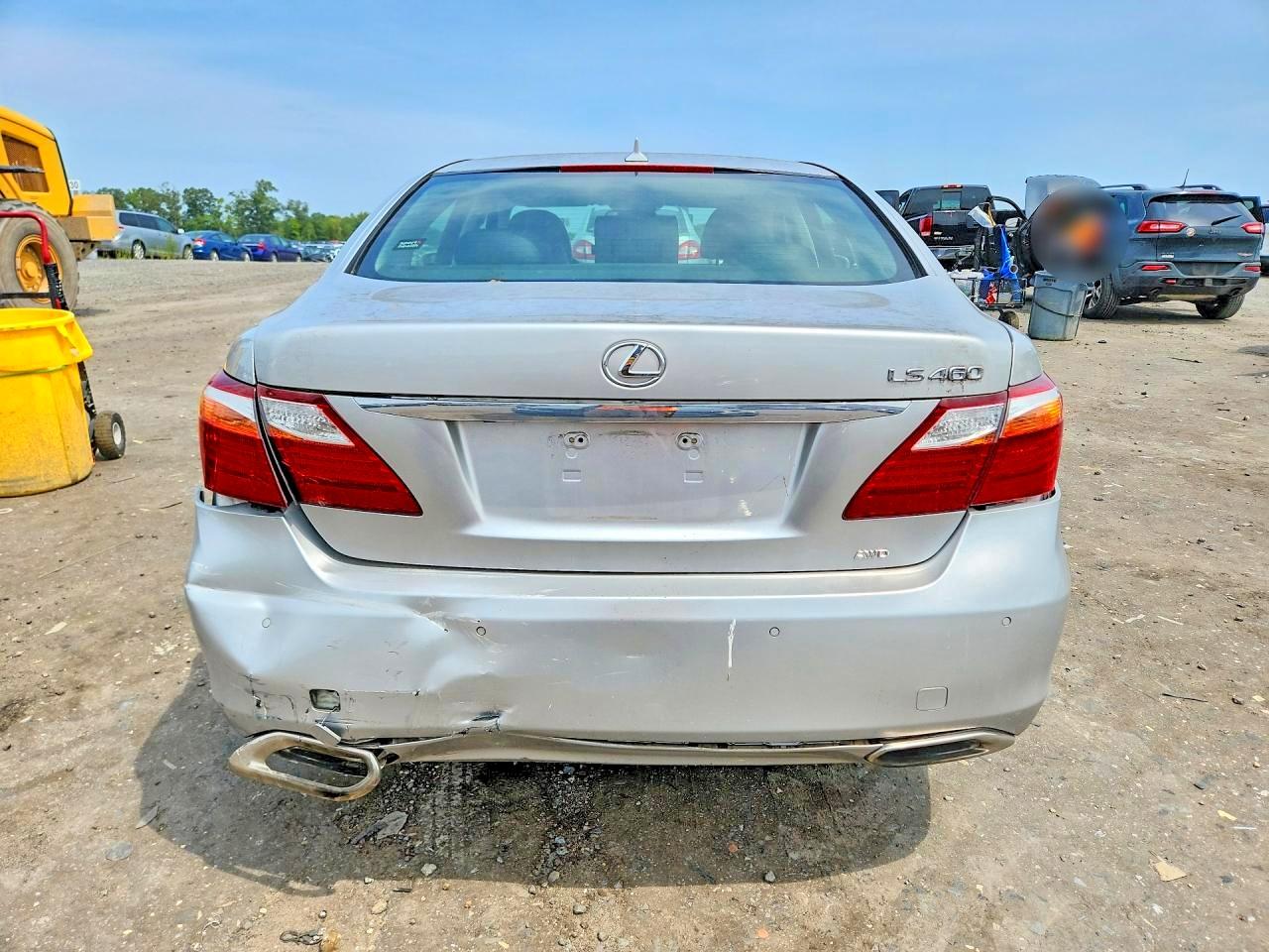 2012 Lexus Ls 460 Silver vin: JTHCL5EF8C5015205