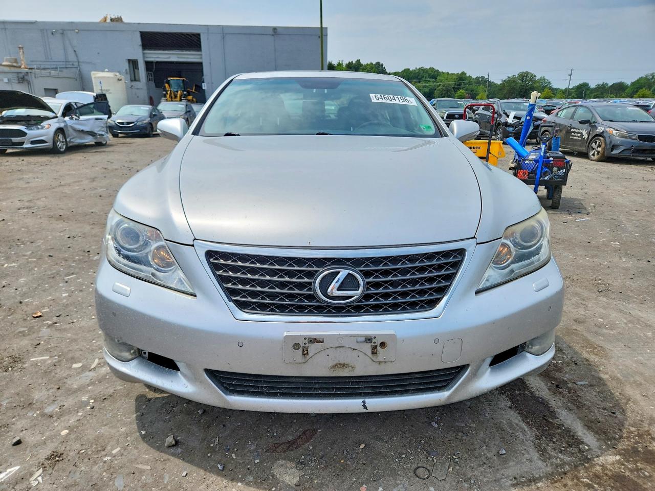 2012 Lexus Ls 460 Silver vin: JTHCL5EF8C5015205