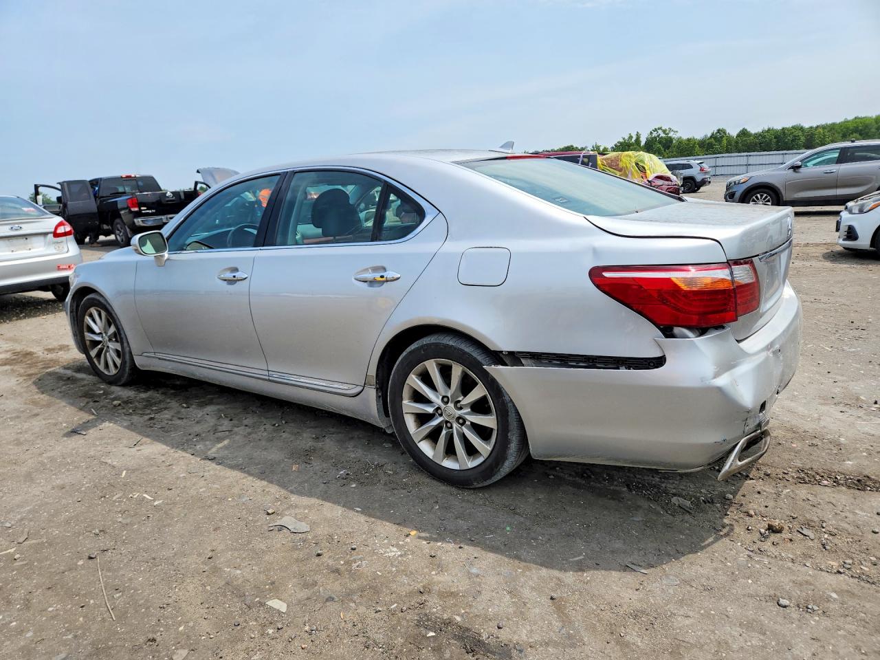 2012 Lexus Ls 460 Silver vin: JTHCL5EF8C5015205