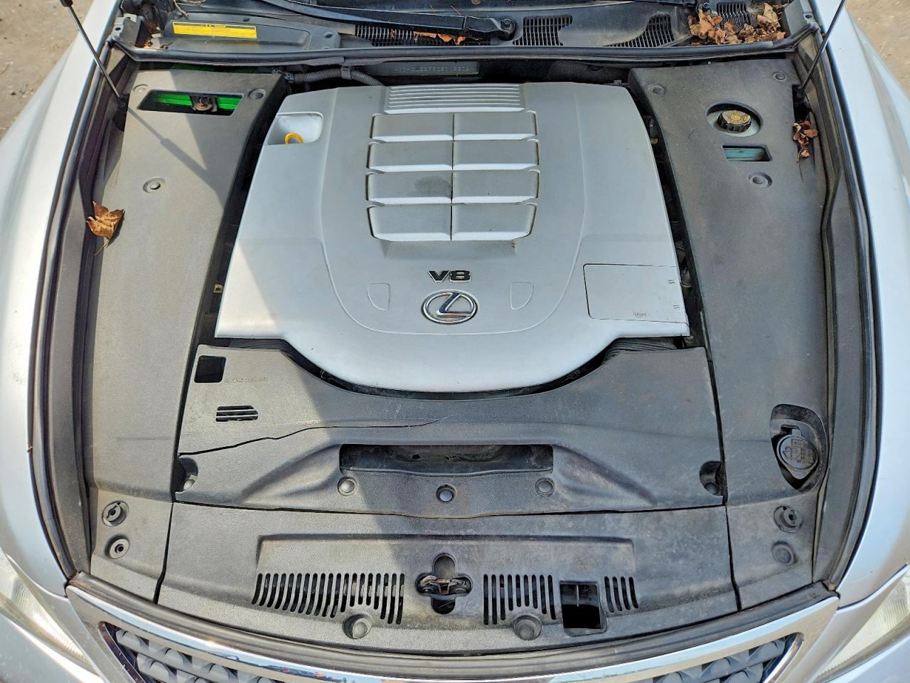 2012 Lexus Ls 460 Silver vin: JTHCL5EF8C5015205