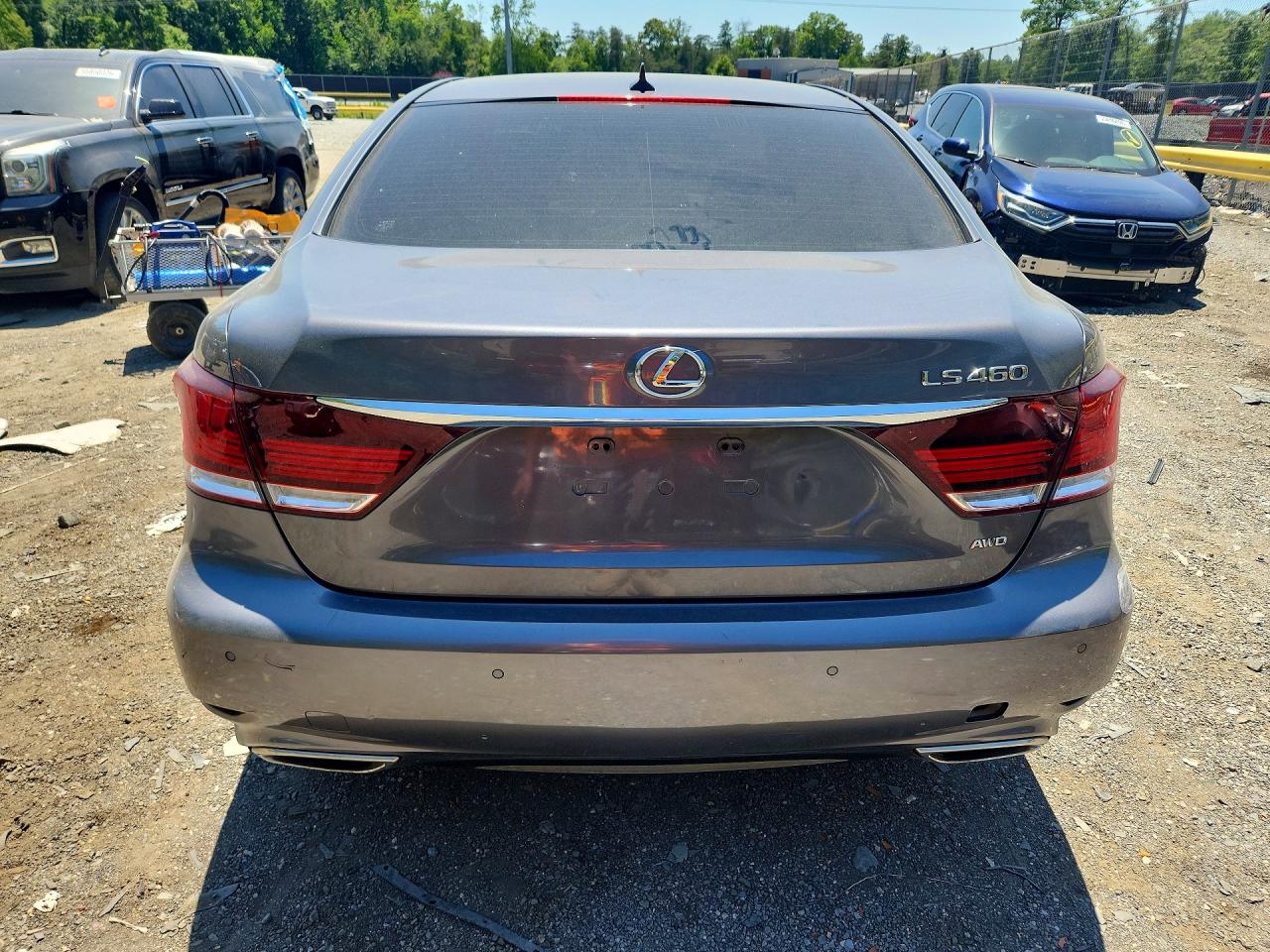 2013 Lexus Ls 460 Серый vin: JTHCL5EF8D5016176