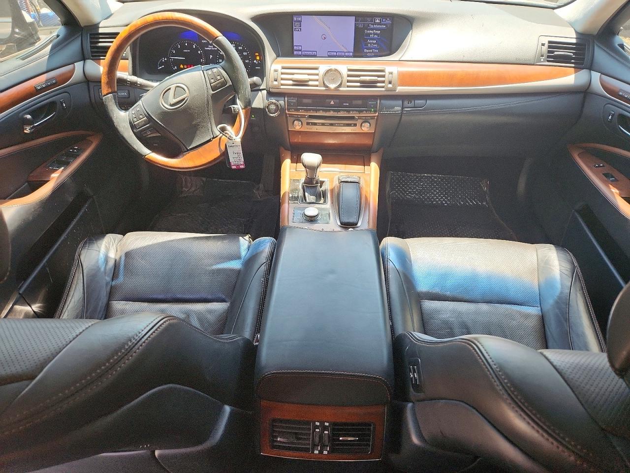 2013 Lexus Ls 460 Серый vin: JTHCL5EF8D5016176