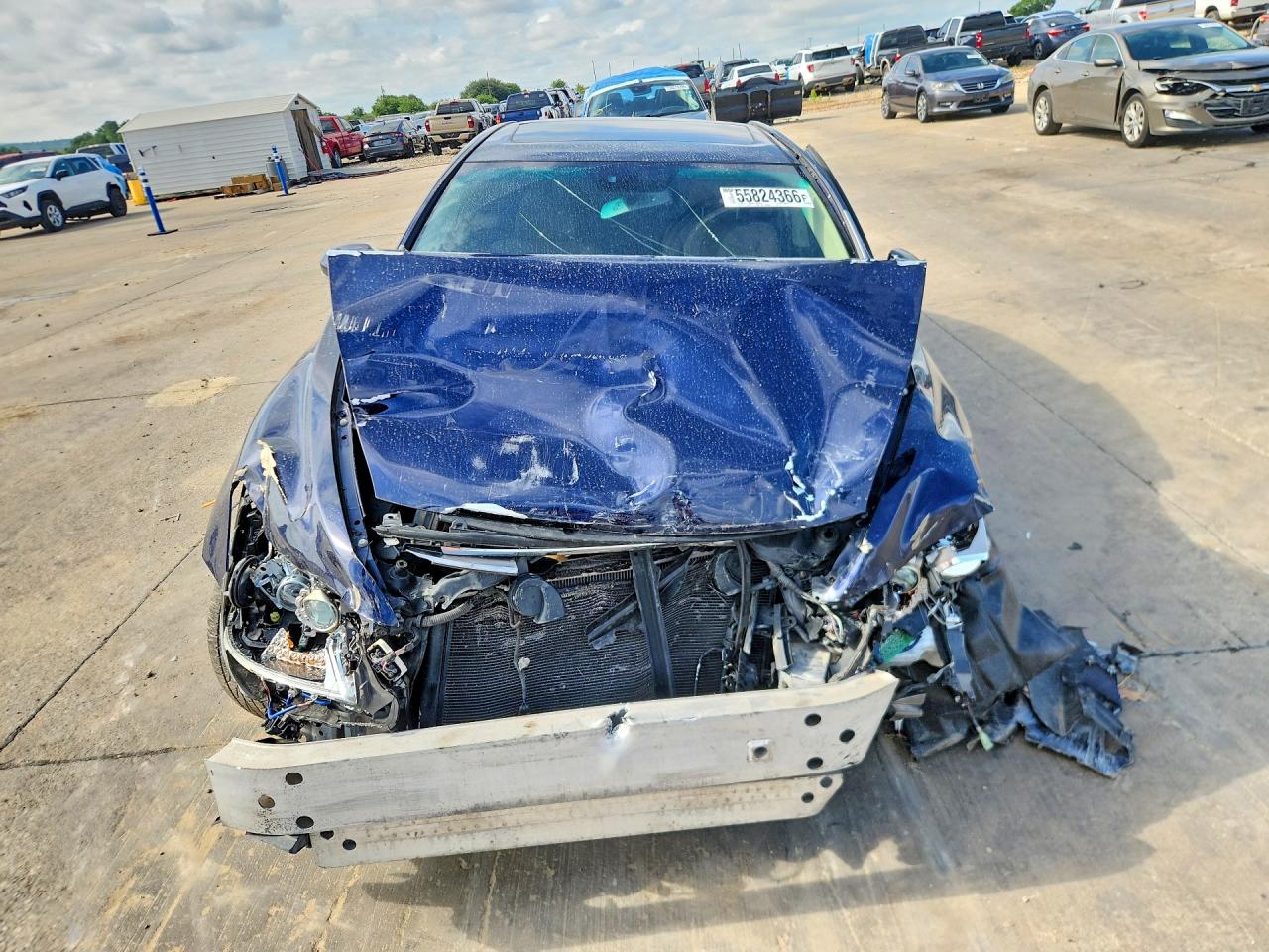 2013 Lexus Ls 460 Blue vin: JTHCL5EF8D5017571