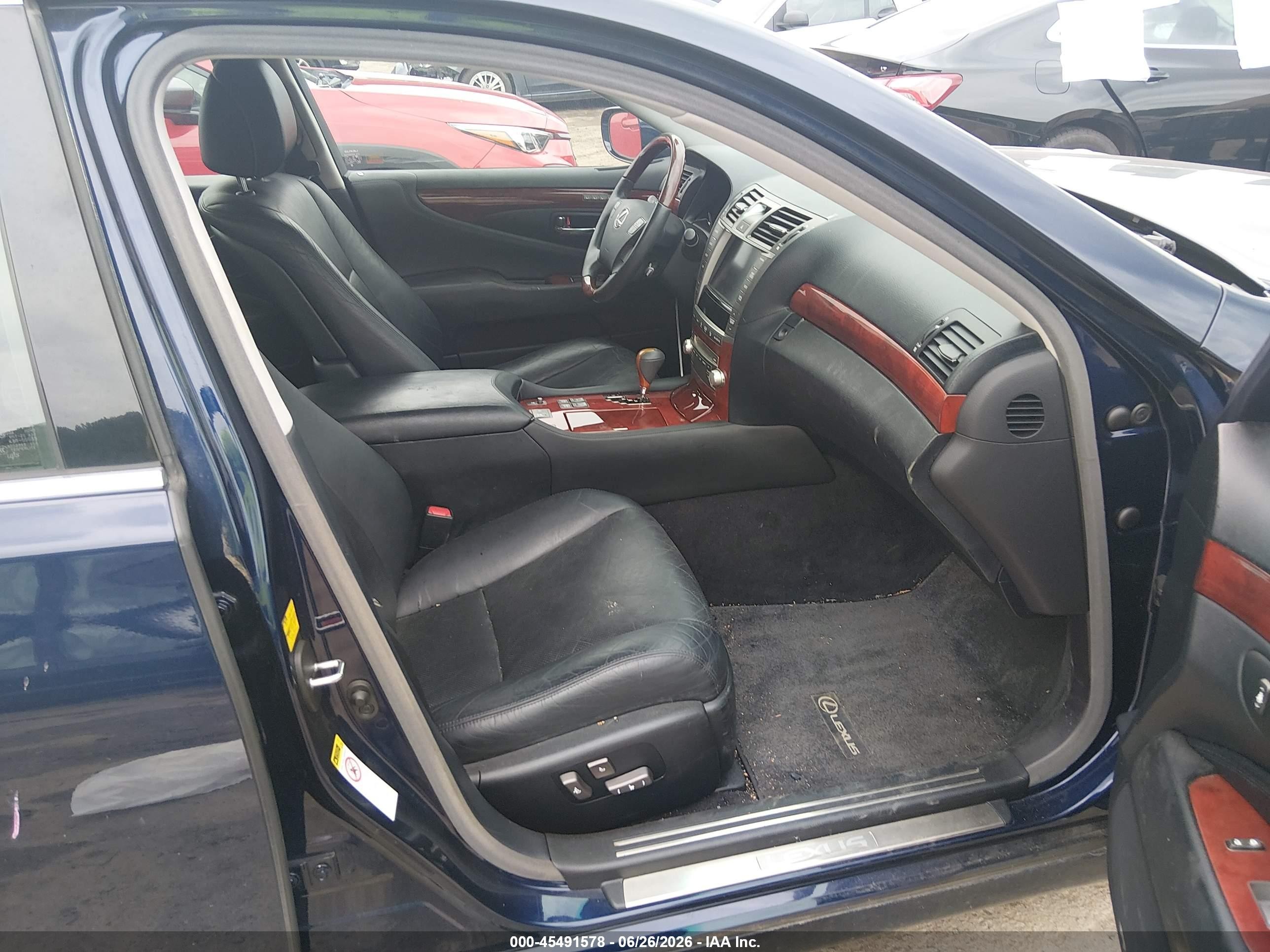 2010 Lexus Ls 460   Синий vin: JTHCL5EF9A5005683