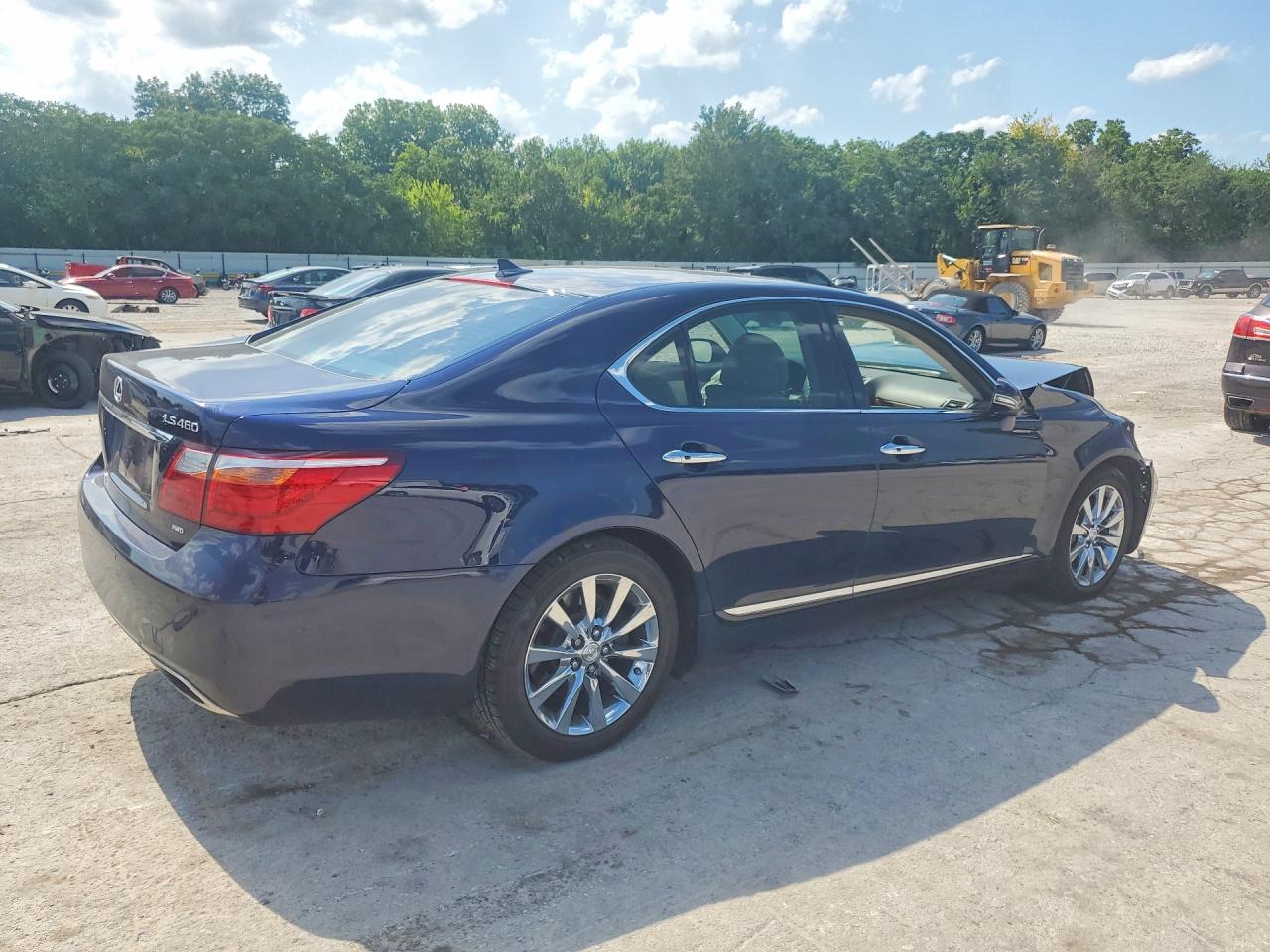2011 Lexus Ls 460 Blue vin: JTHCL5EF9B5009783