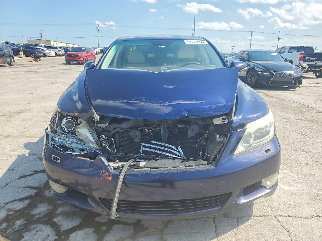 2011 Lexus Ls 460 Blue vin: JTHCL5EF9B5009783