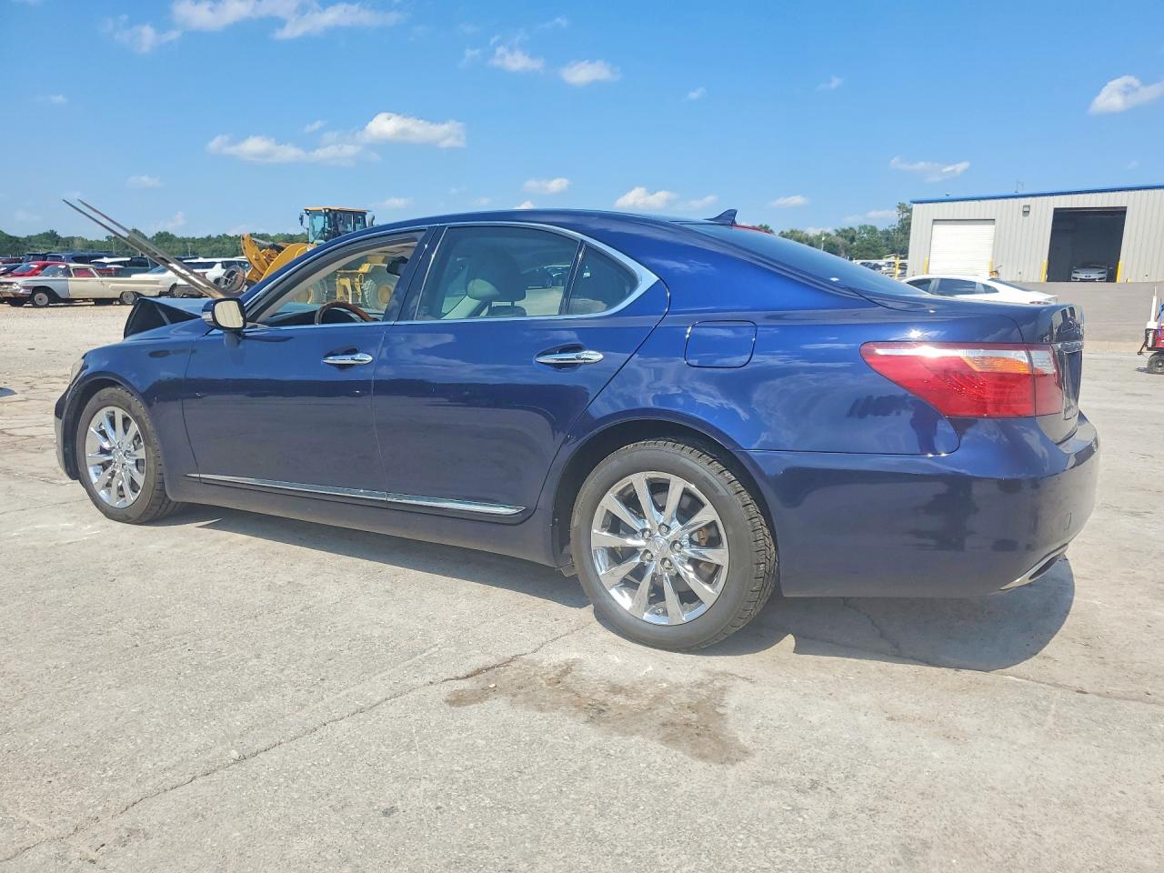 2011 Lexus Ls 460 Blue vin: JTHCL5EF9B5009783