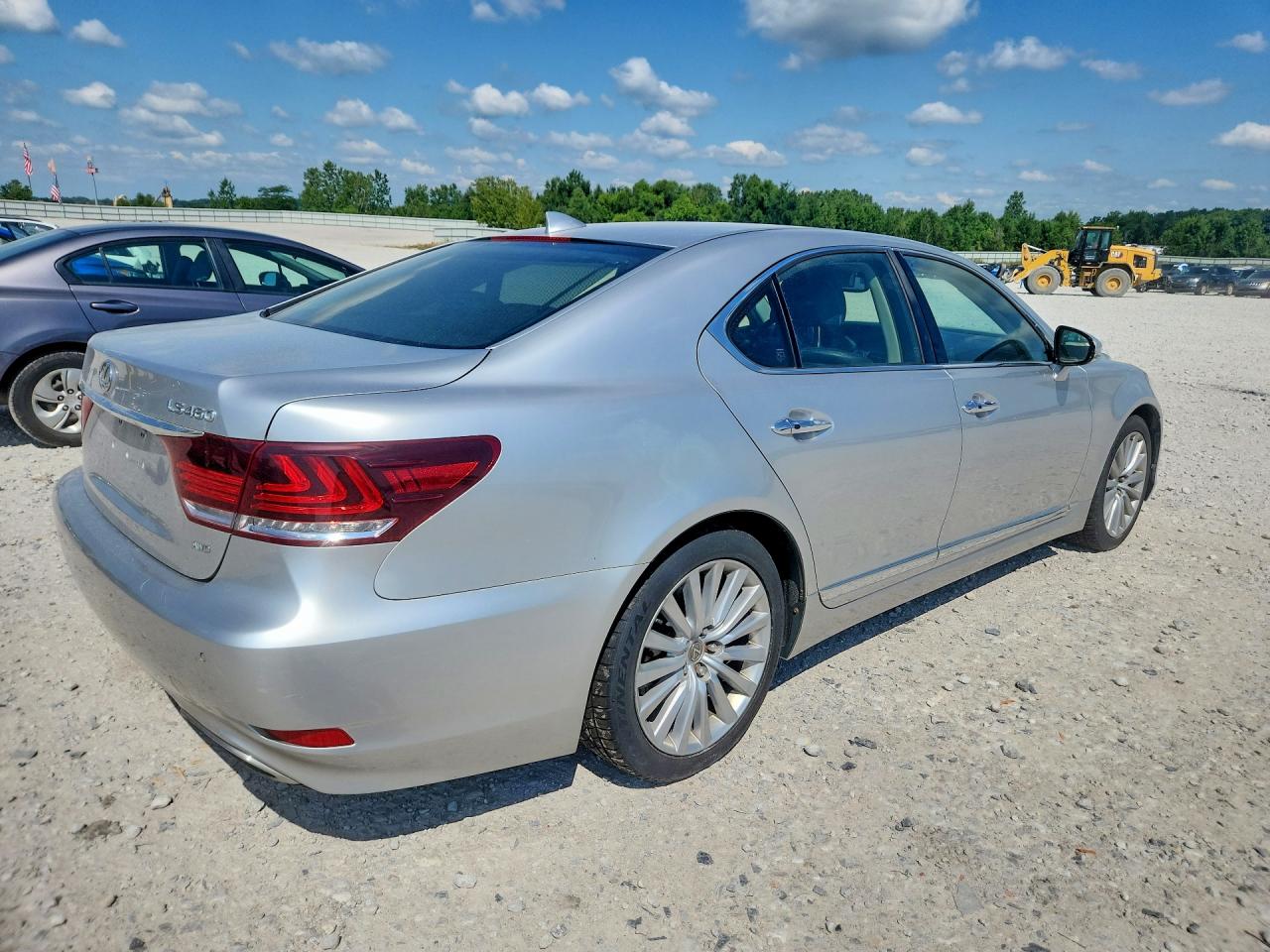 2014 Lexus Ls 460 Серебряный vin: JTHCL5EF9E5021677