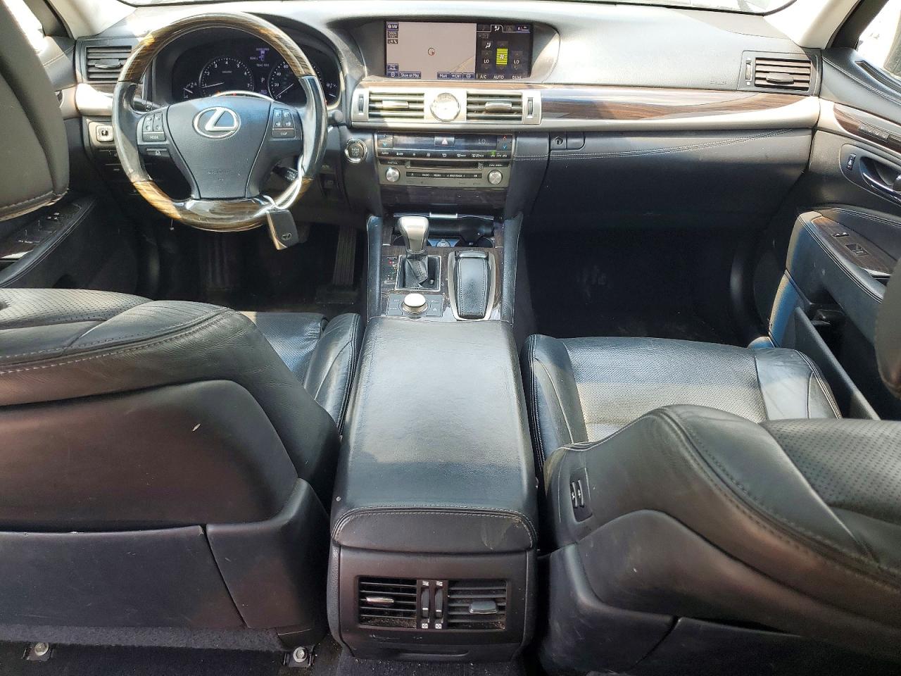 2014 Lexus Ls 460 Черный vin: JTHCL5EF9E5022618