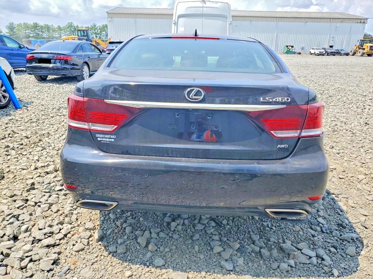 2014 Lexus Ls 460 Черный vin: JTHCL5EF9E5022618