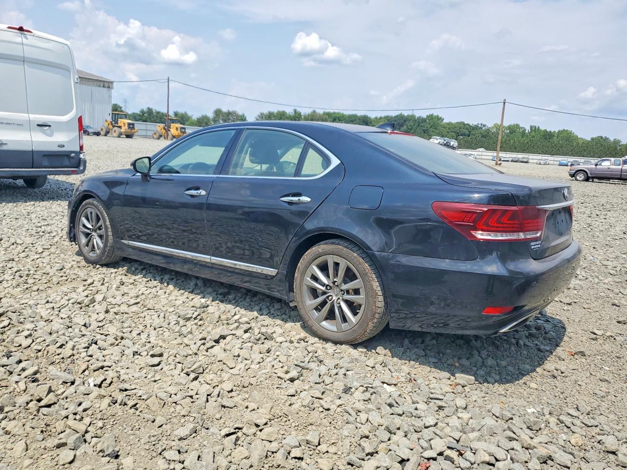2014 Lexus Ls 460 Черный vin: JTHCL5EF9E5022618