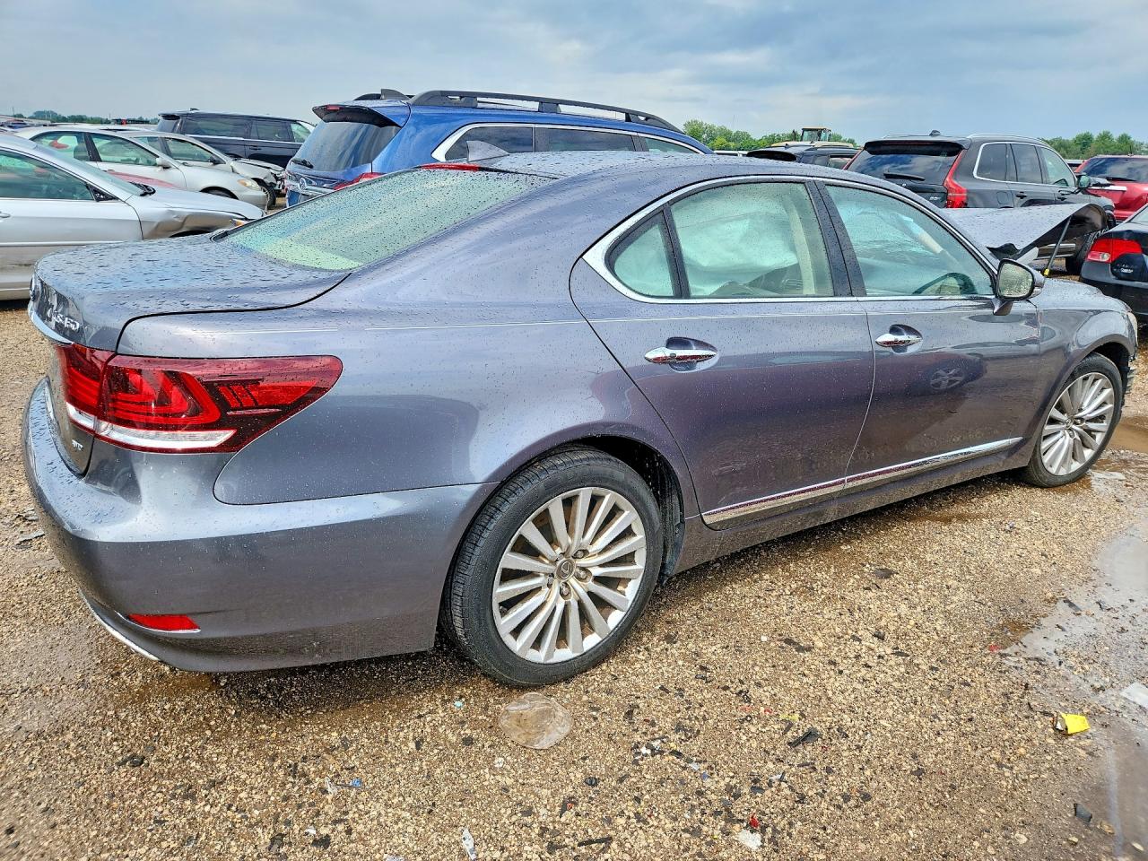 2015 Lexus Ls 460 Серый vin: JTHCL5EF9F5024922