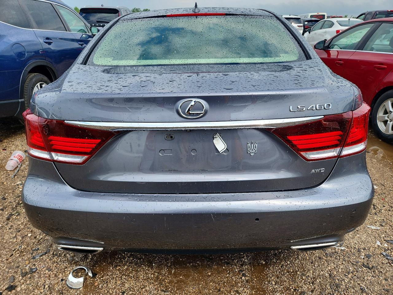 2015 Lexus Ls 460 Серый vin: JTHCL5EF9F5024922