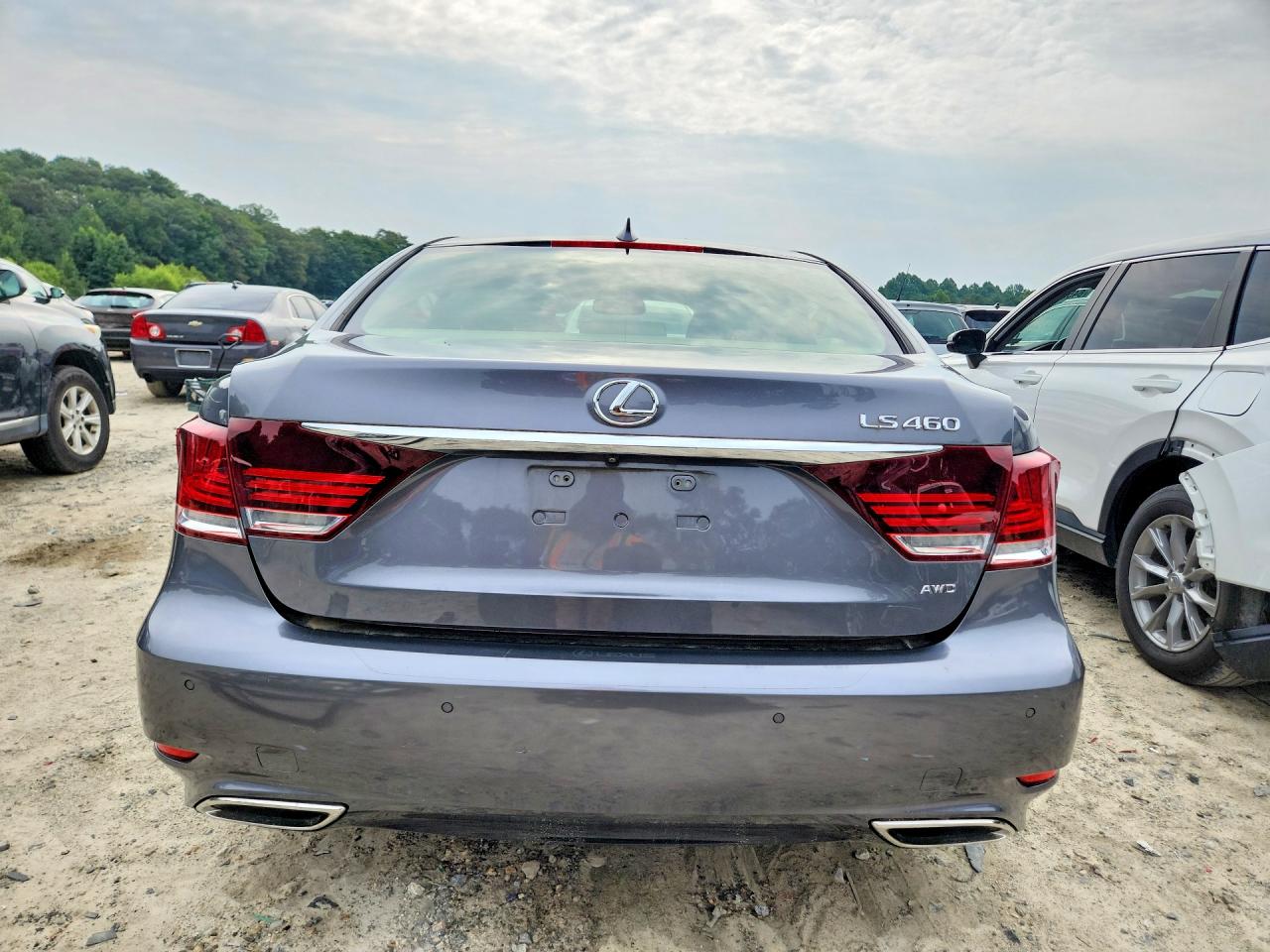 2015 Lexus Ls 460 Charcoal vin: JTHCL5EF9F5025343