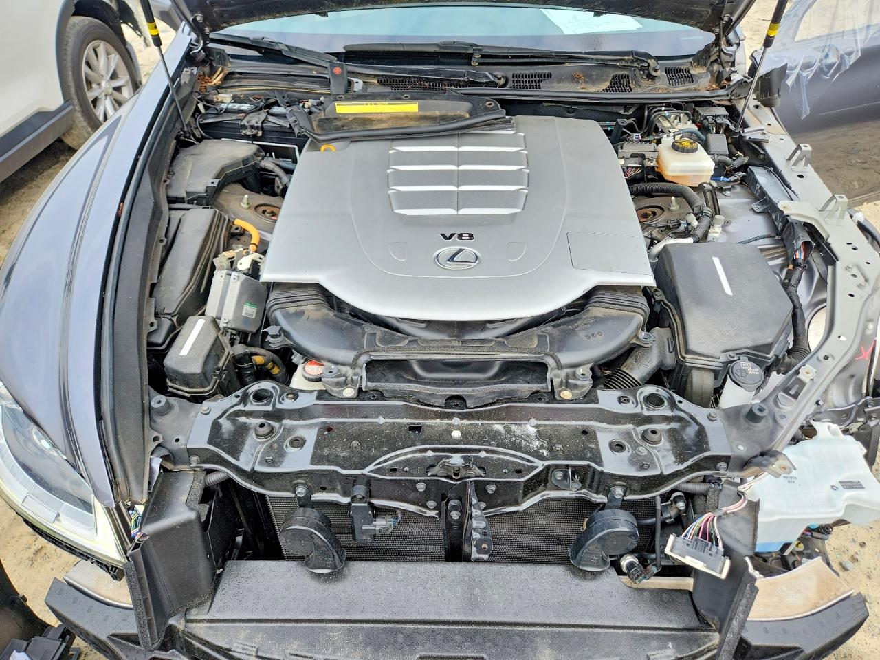 2015 Lexus Ls 460 Charcoal vin: JTHCL5EF9F5025343