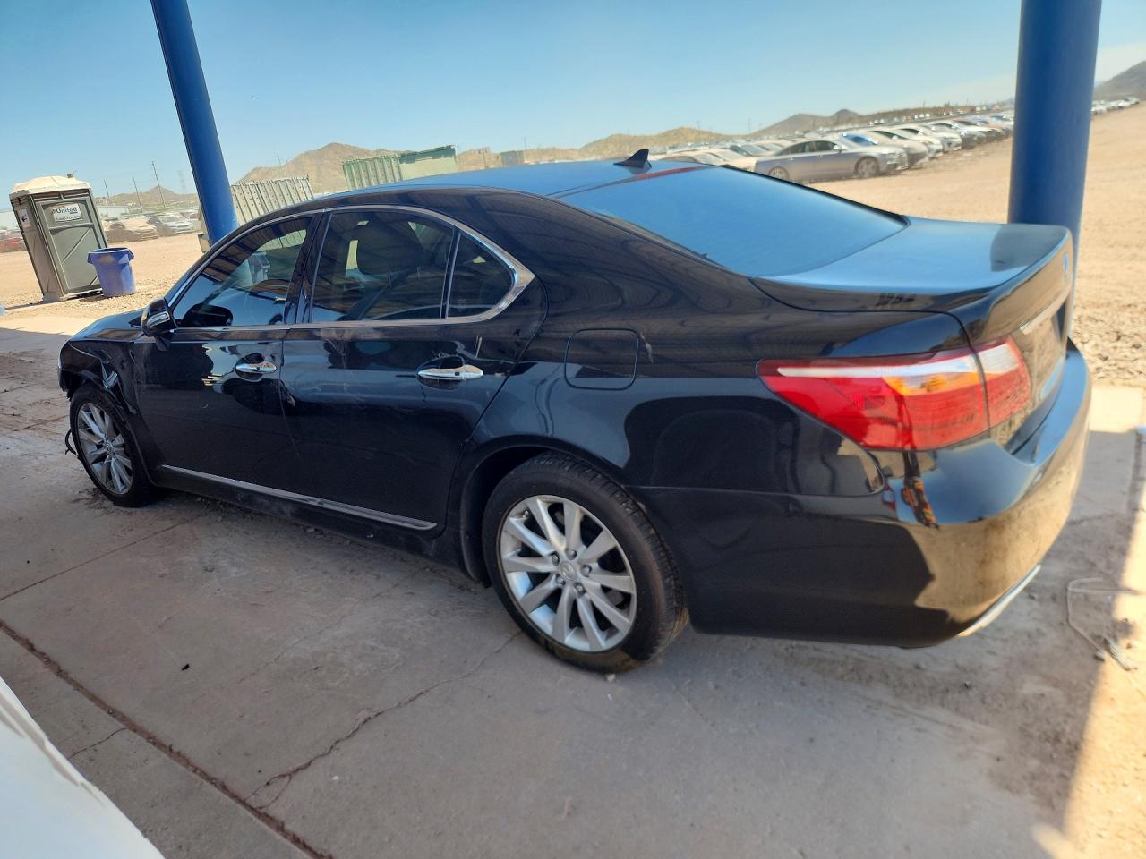 2012 Lexus Ls 460 Black vin: JTHCL5EFXC5012788