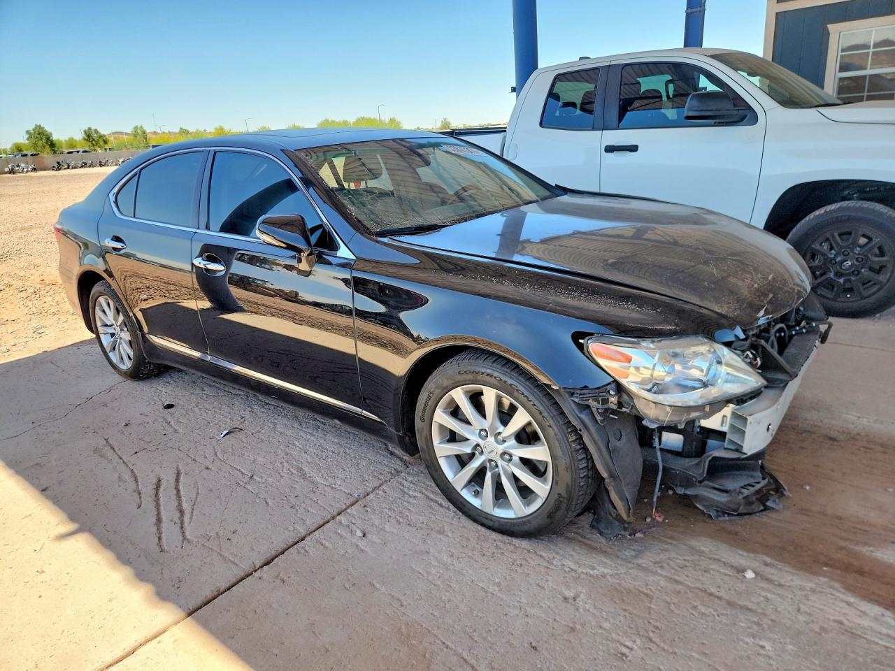 2012 Lexus Ls 460 Black vin: JTHCL5EFXC5012788