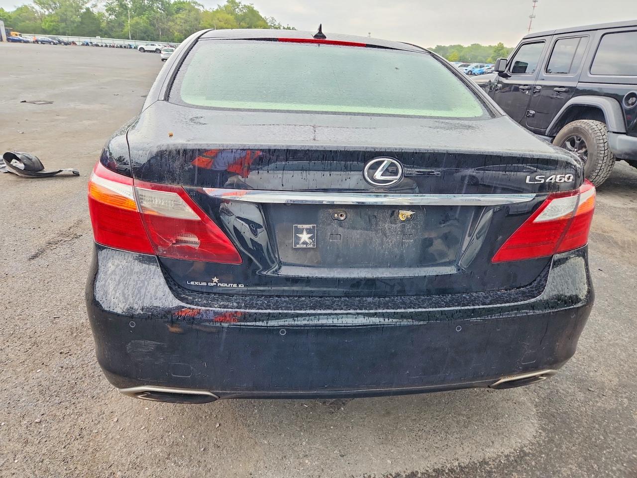 2012 Lexus Ls 460 Black vin: JTHCL5EFXC5013066