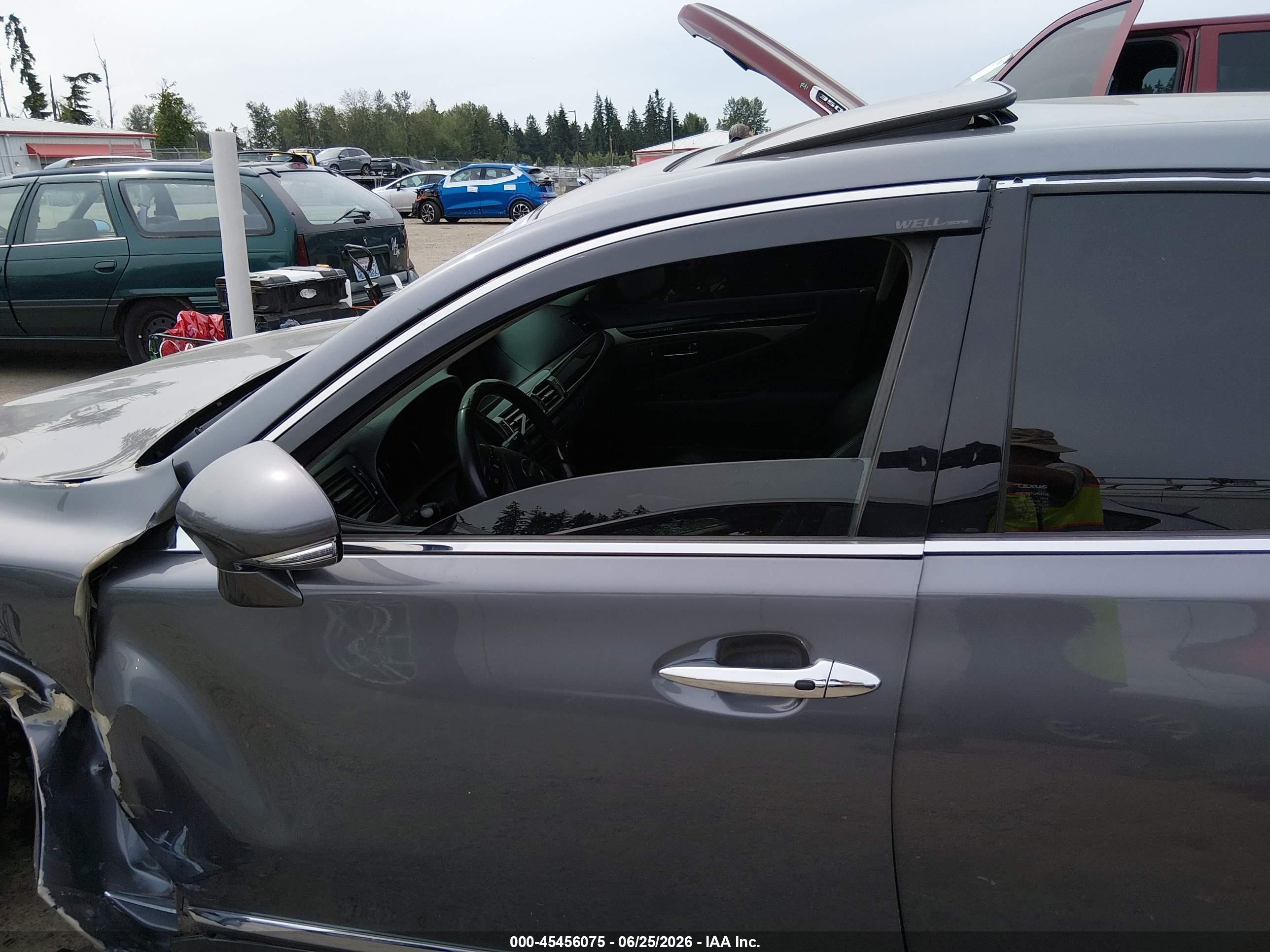 2015 Lexus Ls 460   Blue vin: JTHCL5EFXF5023990